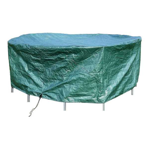 Funda de Protección, Cubre Mesa y Sillas, Ø325 x 90 cm, 100 g/m² ALTADEX