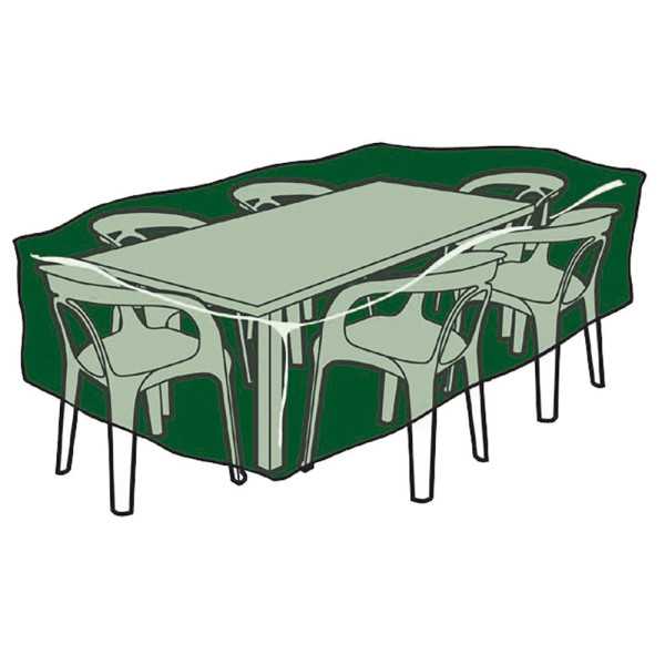 Funda de Protección, Cubre Mesa y Sillas, 205 x 325 x 90 cm, 100 g/m² ALTADEX