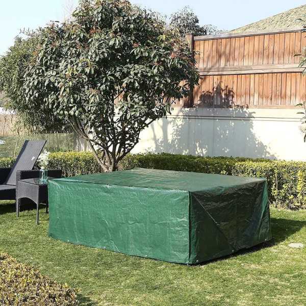 Funda de Protección, Cubre Mesa y Sillas, 205 x 325 x 90 cm, 100 g/m² ALTADEX