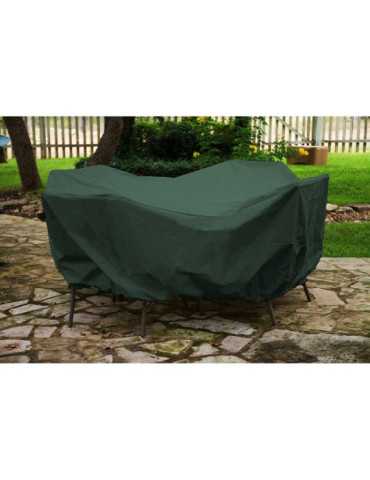 Funda de Protección, Cubre Mesa y Sillas, Ø205 x 90 cm, 240 g/m² ALTADEX 2