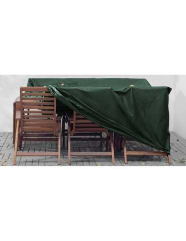 Funda de Protección, Cubre Mesa y Sillas, 205 x 325 x 90 cm, 240 g/m² ALTADEX 2