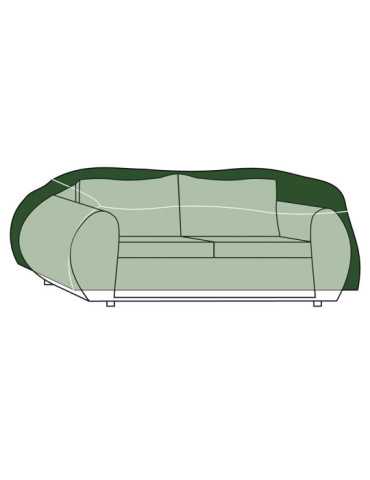 Funda de Protección, Cubre Sofá, 220 x 90 x 70 cm, 240 g/m² ALTADEX