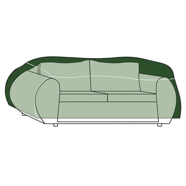 Funda de Protección, Cubre Sofá, 220 x 90 x 70 cm, 240 g/m² ALTADEX