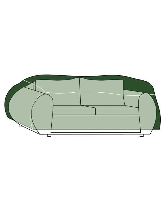 Funda de Protección, Cubre Sofá, 220 x 90 x 70 cm, 240 g/m² ALTADEX