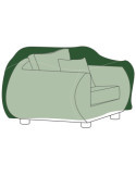 Funda de Protección, Cubre Sillón, 130 x 90 x 70 cm, 240 g/m² ALTADEX