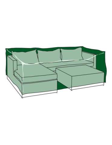 Funda de Protección, Cubre Chaise Longue + Mesa, 213 x 132 x 74 cm, 240 g/m² ALTADEX