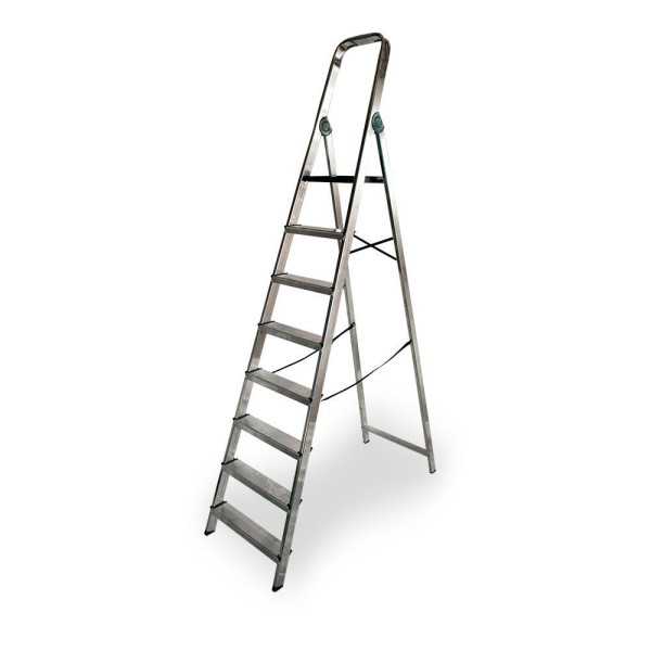 Escalera Doméstica de Aluminio 8 Peldaños EDM