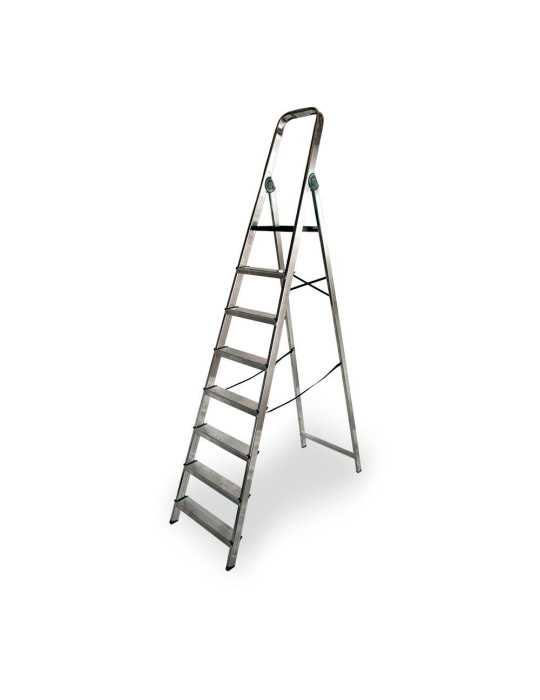 Escalera Doméstica de Aluminio 8 Peldaños EDM