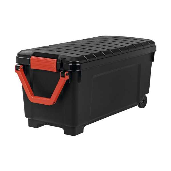 Caja Pongotodo 'Explorer Box' 170 L con Asa y Ruedas. 49 x 103 x 50 cm IRIS