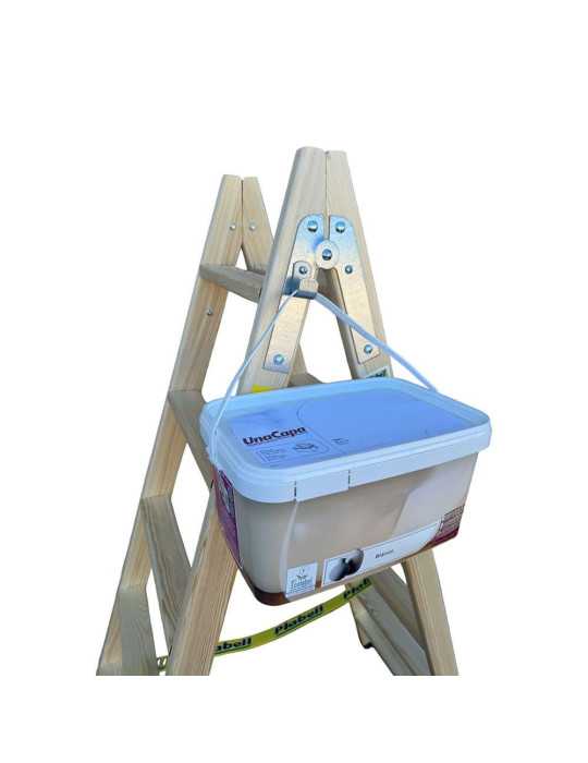 Escalera de Madera 6 Peldaños 164cm PLABELL
