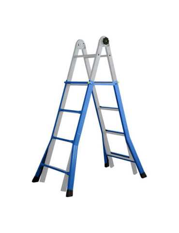 Escalera Telescopica de Acero 4+4 EDM
