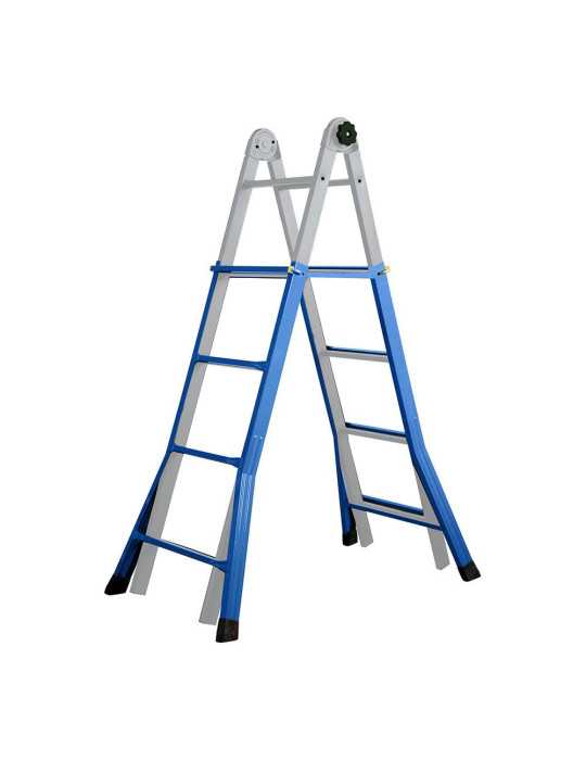 Escalera Telescopica de Acero 4+4 EDM