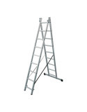 Escalera Transformable de Aluminio 2 x 9 Peldaños EDM