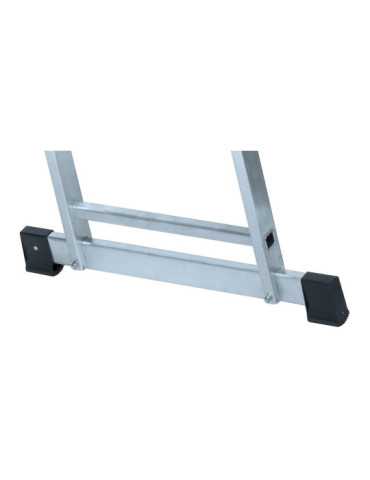 Escalera Transformable de Aluminio 2 x 9 Peldaños EDM 2