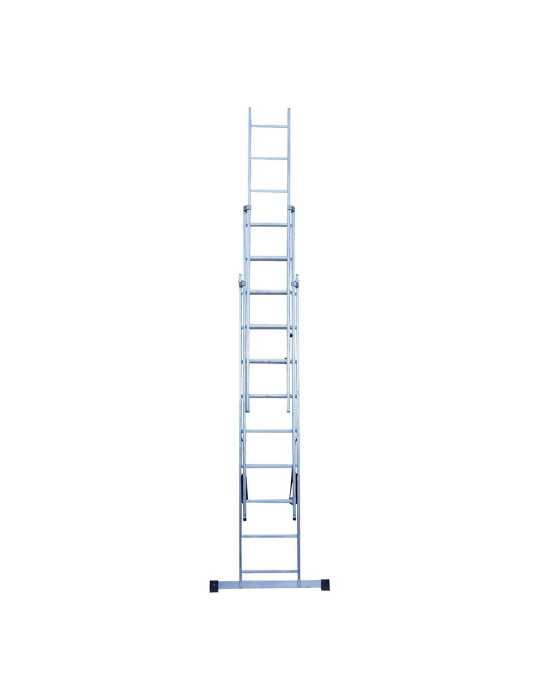 Escalera Transformable de Aluminio 3 x 9 Peldaños EDM