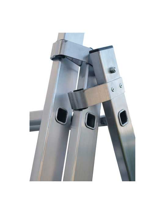 Escalera Transformable de Aluminio 3 x 9 Peldaños EDM