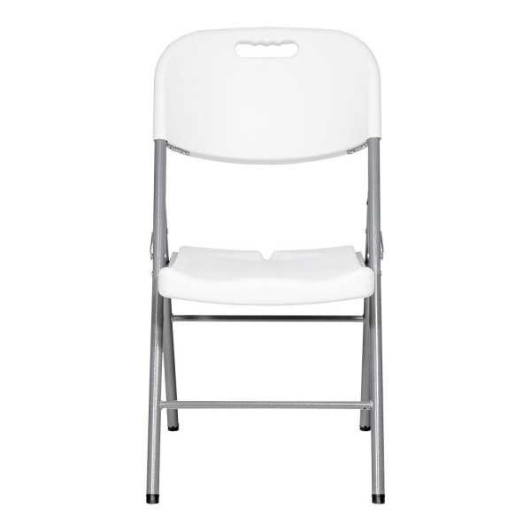 Silla Plegable Blanca 86,5 x 47 x 54 cm EDM