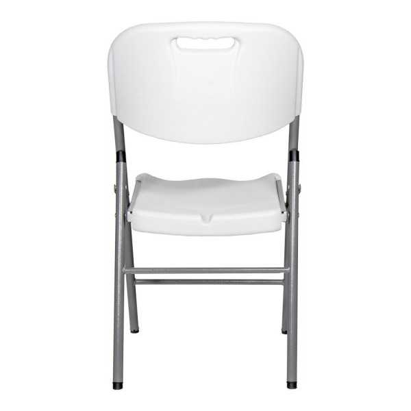 Silla Plegable Blanca 86,5 x 47 x 54 cm EDM