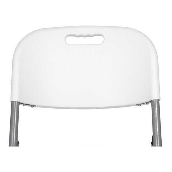 Silla Plegable Blanca 86,5 x 47 x 54 cm EDM