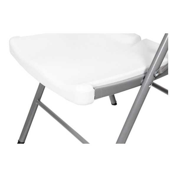 Silla Plegable Blanca 86,5 x 47 x 54 cm EDM