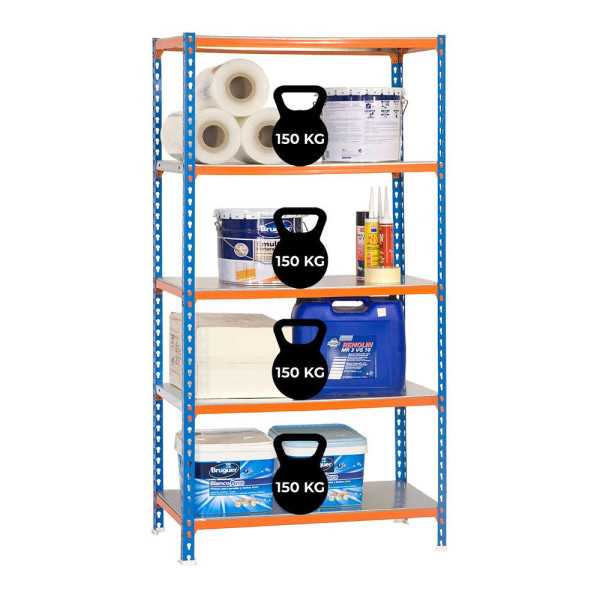 Estanteria Metalica sin Tornillos Simonclick Plus 5/500 SIMON RACK