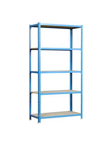 Estanteria Metalica sin Tornillos con Aglomerado Maderclick Plus 5/500 SIMON RACK