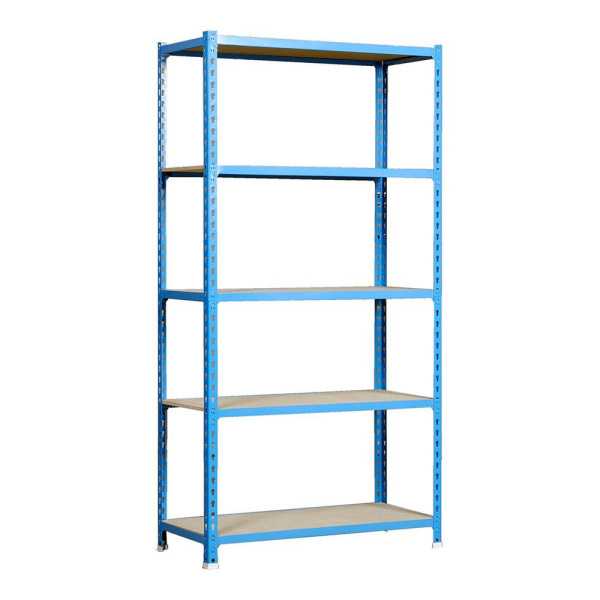 Estanteria Metalica sin Tornillos con Aglomerado Maderclick Plus 5/500 SIMON RACK