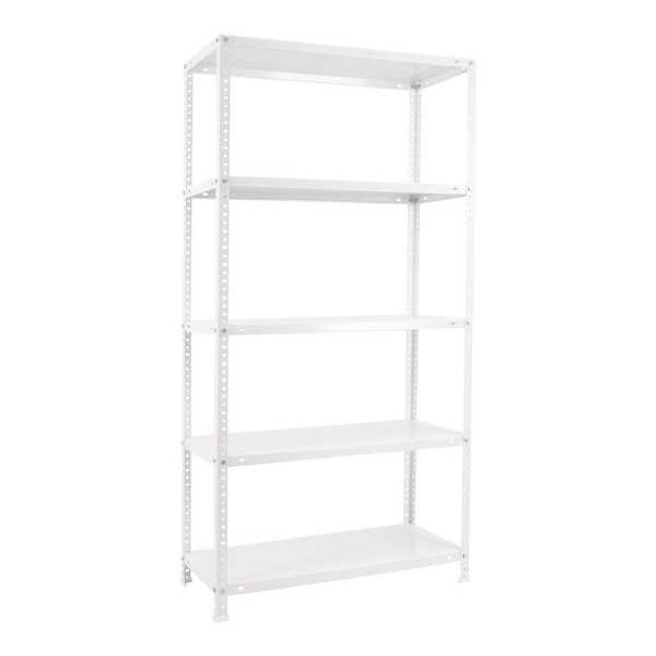 Kit Estantería Metálica Comfort 5/300 Blanco SIMON RACK