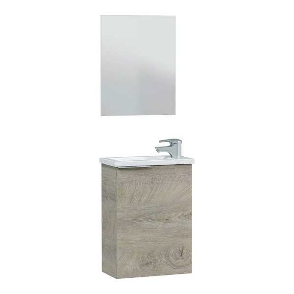 Mueble 40 1 Puerta+ Espejo + Lavabo Compact FORÉS/ARKIT