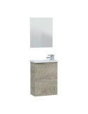Mueble 40 1 Puerta+ Espejo + Lavabo Compact FORÉS/ARKIT