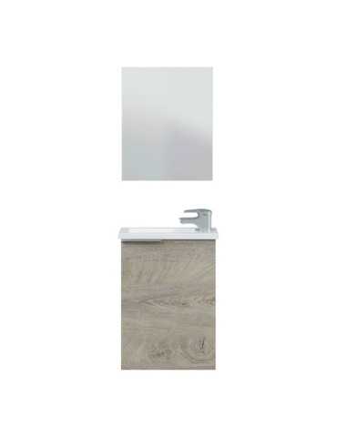 Mueble 40 1 Puerta+ Espejo + Lavabo Compact FORÉS/ARKIT 2
