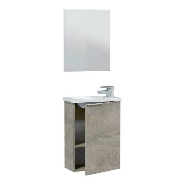 Mueble 40 1 Puerta+ Espejo + Lavabo Compact FORÉS/ARKIT