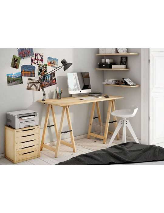 Tablero Madera Maciza de Pino, 120 x 60 x 1,8 cm ASTIGARRAGA