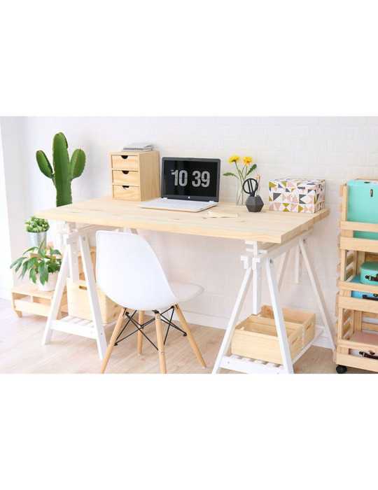 Tablero Madera Maciza de Pino, 140 x 70 x 3 cm ASTIGARRAGA