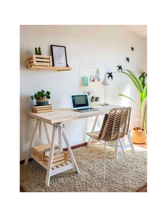 Tablero Madera Maciza de Pino, 140 x 70 x 3 cm ASTIGARRAGA