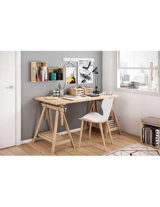 Tablero Madera Maciza de Pino, 140 x 70 x 3 cm ASTIGARRAGA