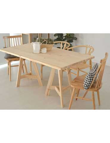 Tablero Madera Maciza de Pino, 160 x 80 x 3 cm ASTIGARRAGA 2