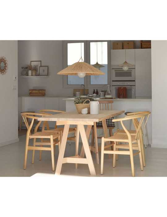 Tablero Madera Maciza de Pino, 160 x 80 x 3 cm ASTIGARRAGA