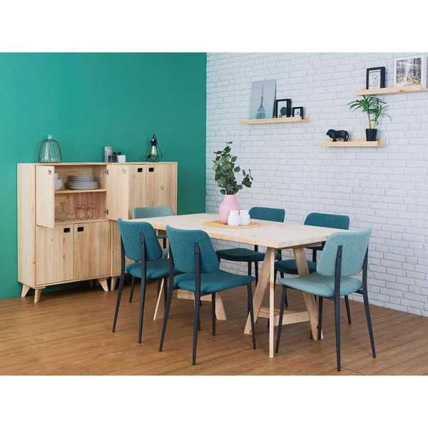 Tablero Madera Maciza de Pino, 160 x 80 x 3 cm ASTIGARRAGA