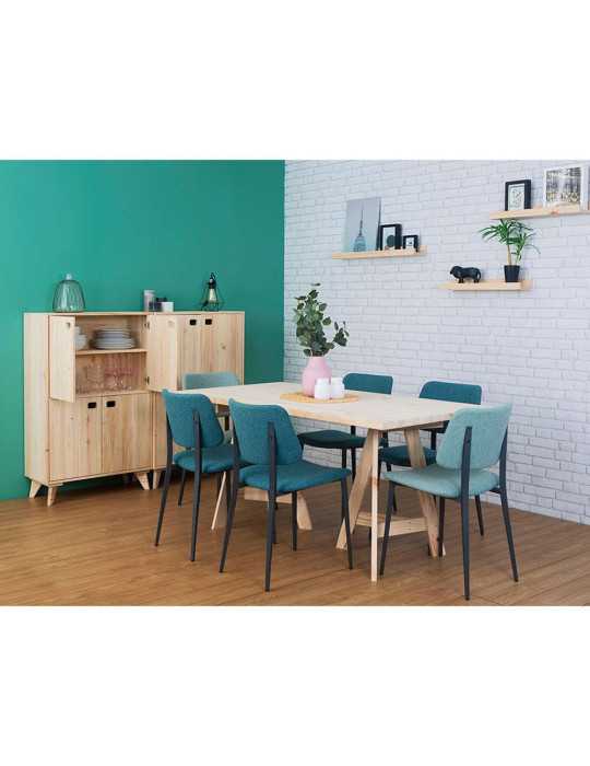 Tablero Madera Maciza de Pino, 160 x 80 x 3 cm ASTIGARRAGA