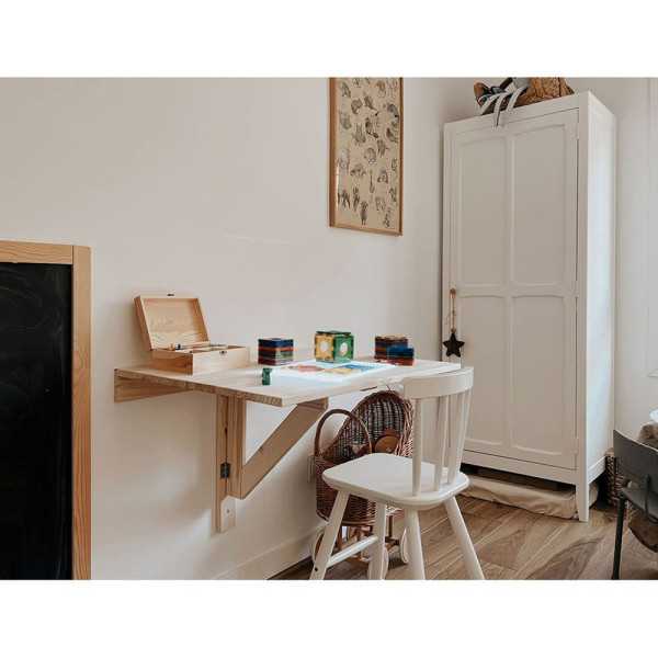 Mesa Plegable Madera de Pared, 79 x 59 x 2 cm ASTIGARRAGA