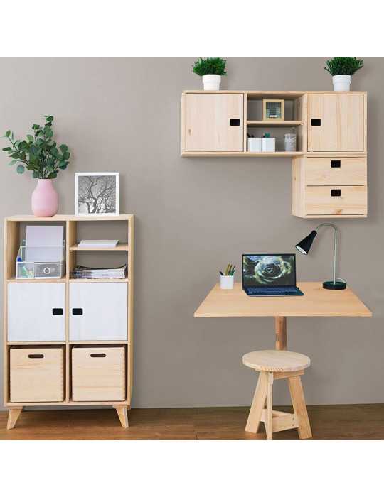 Mesa Plegable Madera de Pared, 79 x 59 x 2 cm ASTIGARRAGA