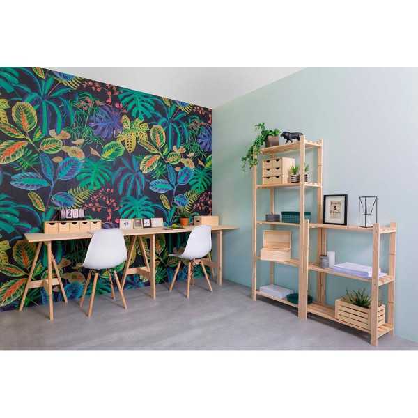 Estanteria Pino Serie Natura sin Barniz 100% Pefc Cert 171 x 65 x 30 cm ASTIGARRAGA
