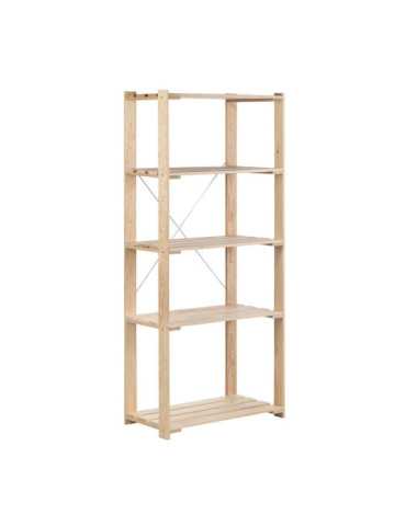 Estanteria Alistonada Evolution 5 Pino Macizo 76,5 x 38,5 x 174,5 cm ASTIGARRAGA
