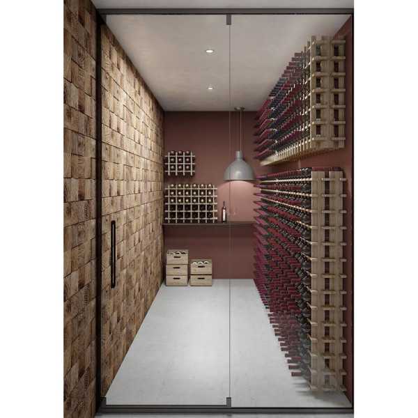 Botellero de Pino Macizo Evolutivo Rioja para 36 Botellas 75 x 22 x 75 cm ASTIGARRAGA