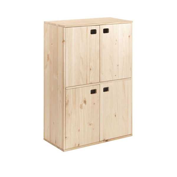 Mueble Dinamic 4 Puertas Pino Macizo 105,4 x 70,8 x 33 cm ASTIGARRAGA