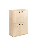 Mueble Dinamic 4 Puertas Pino Macizo 105,4 x 70,8 x 33 cm ASTIGARRAGA