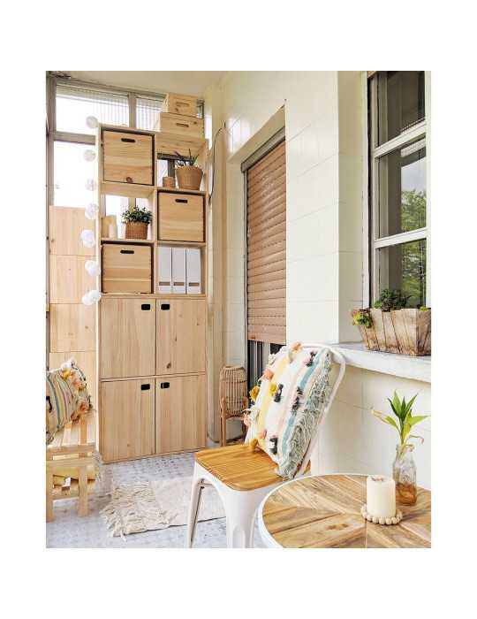 Mueble Dinamic 4 Puertas Pino Macizo 105,4 x 70,8 x 33 cm ASTIGARRAGA