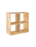 Estanteria Modular 6 Cubos Dinamic Pino Macizo 70,8 x 70,8 x 33 cm ASTIGARRAGA
