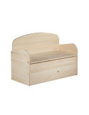 Banco Baúl Deco de Pino 90 x 62 x 38 cm ASTIGARRAGA
